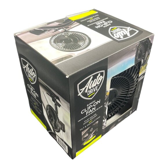 ✅Auto‎ Drive 6" 12 Volt Oscillating Clip-On or Dash Mount Car Truck DC Fan✅ - Picture 7 of 10